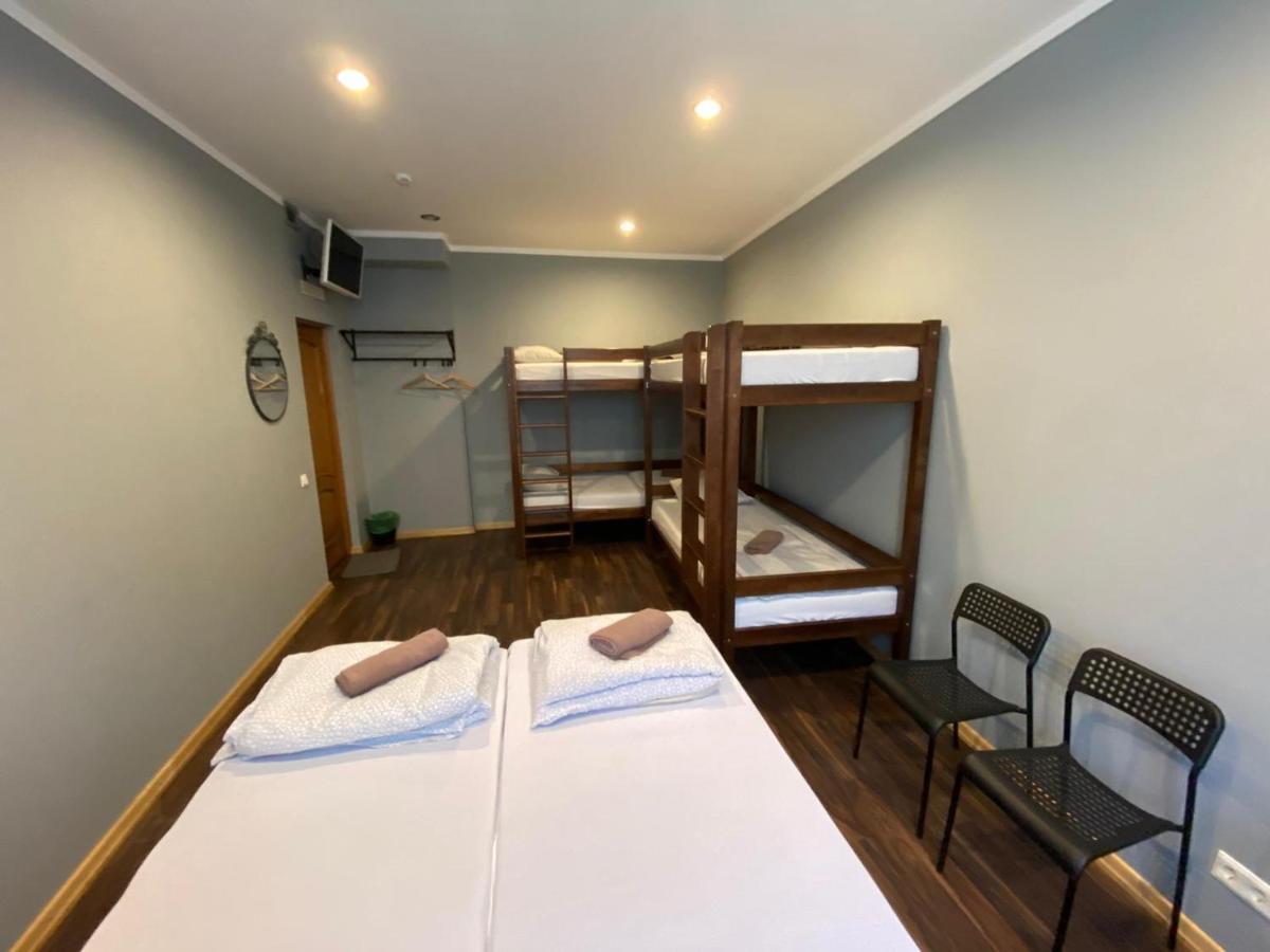 Aparthotel Рига Екстериор снимка A room at the hostel