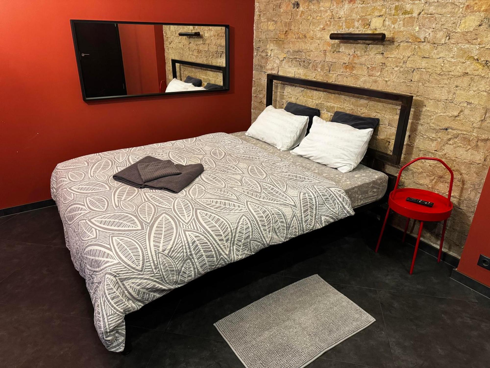 Aparthotel Рига Екстериор снимка A room at the hotel